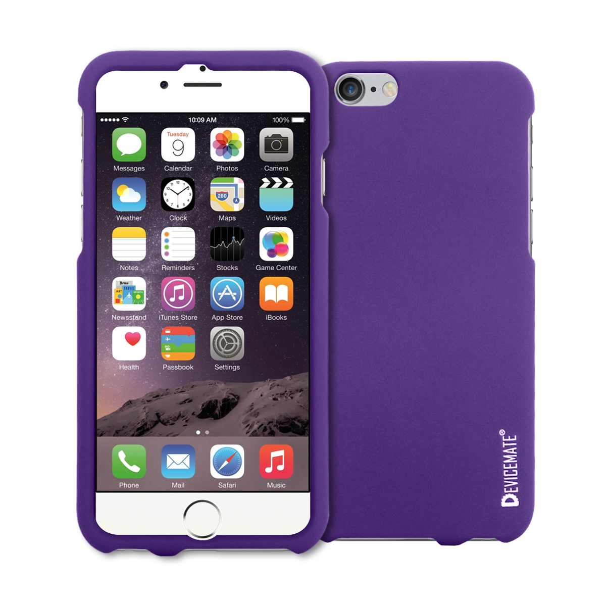 DEVICEMATE® SRC 45 Snap-On Rubberized Hard Case for iPhone 6 PUR